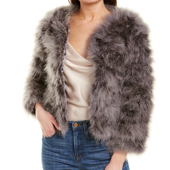 Blake Feather Jacket - Dark Grey - Picture 4 of 4